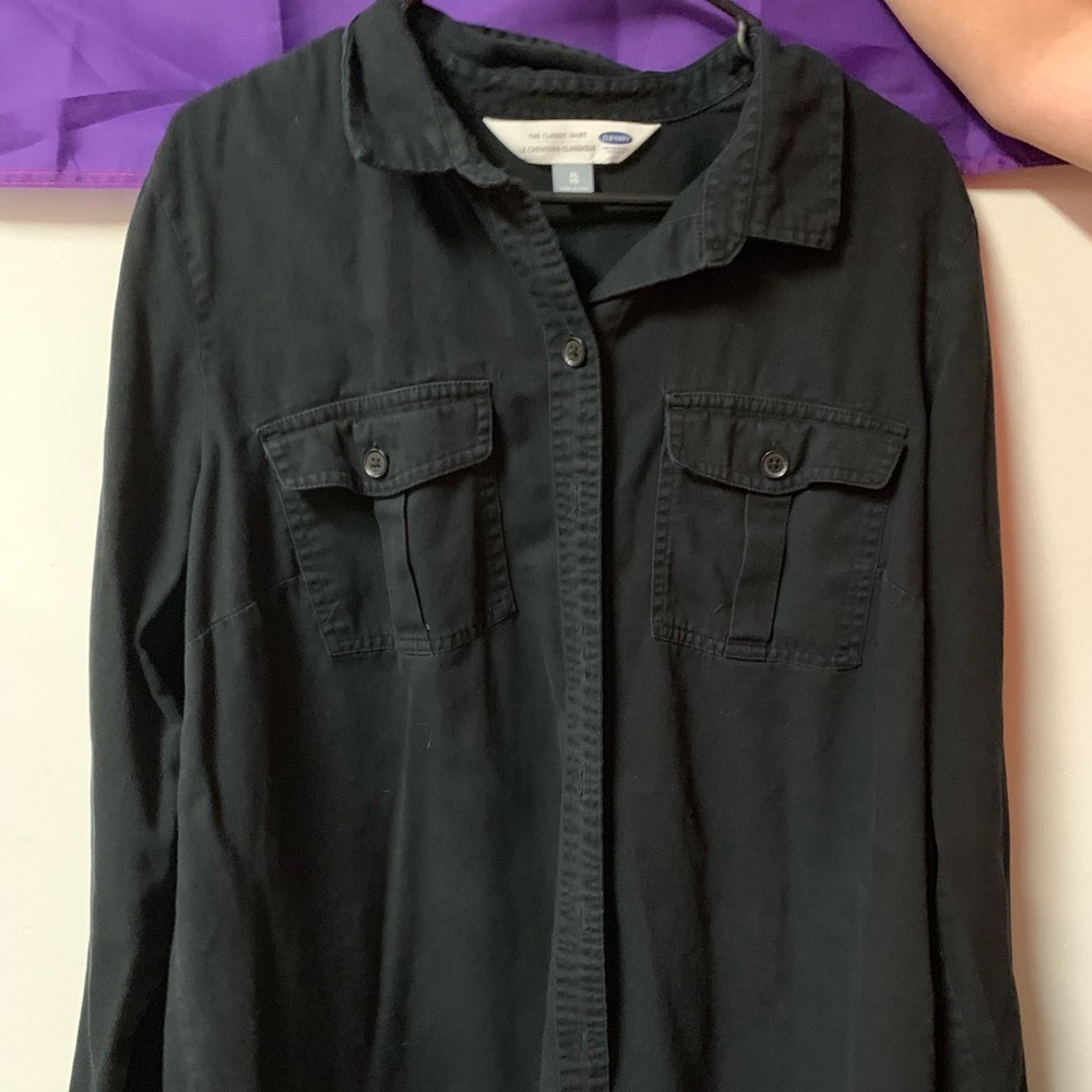 Button down top.